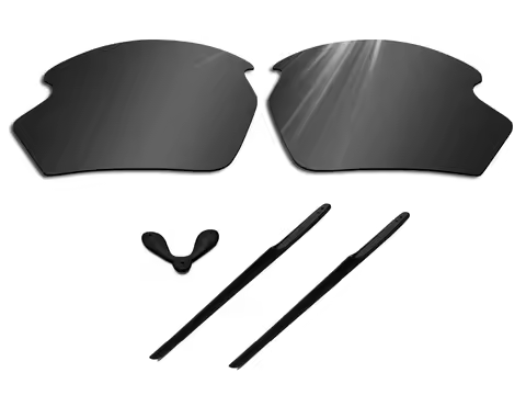 Glintbay Polarized Lenses Replacement and Rubber Nosepads and Earsocks for Rudy Project Rydon (SN79 