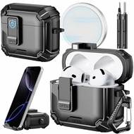 airpods 4 (2024)(USB-C)専用 カバー エアーポッズ プロ ハード 保護 ケース MagSafe対応 全面保護