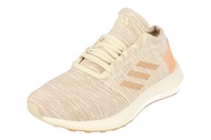 Adidas Pureboost Go Womens Running Trainers Sneakers (UK 6.5 US 8 EU 40, White Orange Grey G54519)