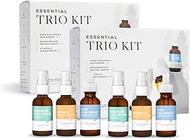 Cosmedica Skincare Facial Serum Trio Set Value for Clear Skin - Vitamin C Super Serum, 2.5% Retinol 