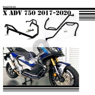 PSLER For Honda X ADV 750 XADV 750 XADV750 X ADV750 Crash Bar Front Bumper Protector Engine Guard Bumper Guard Engine Protector 2017 2018 2019 2020