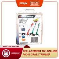 BLACK & DECKER Grass Trimmer Refill Nylon Line A6046-XJ  for GL260  GL300  GL4525  GL5530  STC1820 m