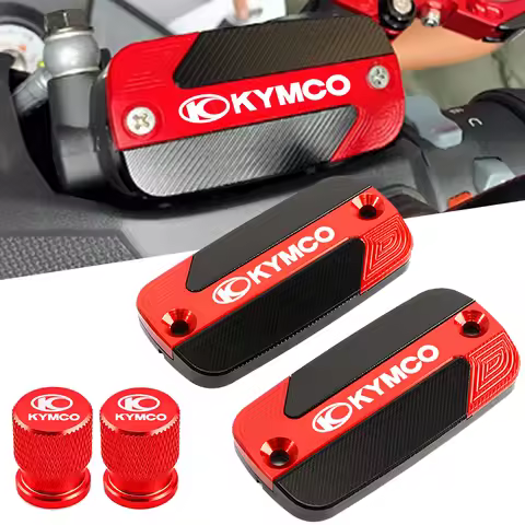 Motorcycle Front Brake Reservoir Fluid Tank Cover For KYMCO AK550 AK575 DownTown 125 300i 350i XCITI
