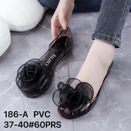 Modern Imported Flower Jelly Shoes Sandals 186