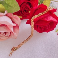 🇲🇾GELANG TANGAN  KIKIR CROWN Emas Korea bracelet kikir crown/ kikir Kosong gold