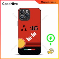F1 16 Leclerc Phone Case for iPhone 17 Pro Max / iPhone 16 Pro Max / 15 Pro Max / 13 / Samsung Galax