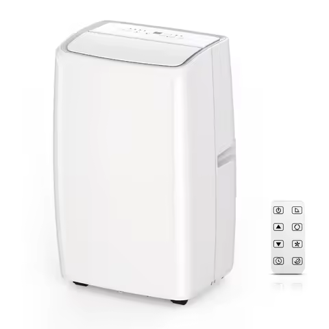 14000 BTU Portable Air Conditioner, Cools up to 800 Sq.ft, Portable AC Built-in Cool with Dehumidifi