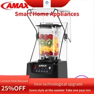 AMAX Commercial ICE Blender T8 with Cover for Smoothie Shake Frappuccinos Juice Shaved