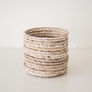 Byhand LIMITED Banana Midrib BASKET/Small BASKET-Natural Home Decor/EDEN BASKET