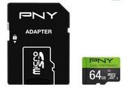 ( COSTCO 好市多 代購 ) PNY 64GB microSDXC 記憶卡 2入 含SD轉接卡