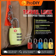 3 Digit Combination Travel Luggage Suitcase Code Lock Padlock TSA Approved Travel Lock for Suitcases
