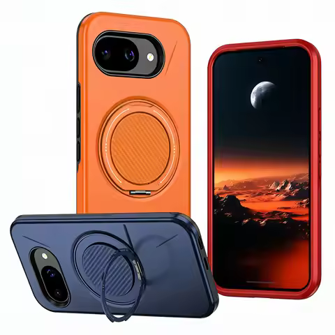 Metal Magnetic Ring Kickstand Case for Google Pixel 10A Pixel 10 Pro XL 10 Pro pixel 9 Pro 16FT Drop