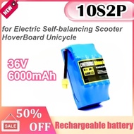 36V 6Ah 10S2P Lithium Rechargeable Battery True for Electric Self-balancing Scooter HoverBoard Unicy