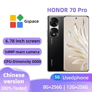 Original Honor 70 Pro (5G) Smartphone In Good Condition Used Phone