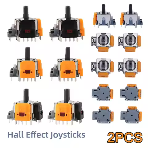 Replacement 3D Analog Joystick For PS5/PS4/Xbox One/Series Hall Electromagnetic One Controller Thumb