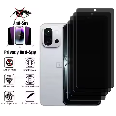 4Pcs For Oneplus 13T Glass Oneplus 13T Screen Protector Phone Protective Anti-Spy Privacy Tempered G