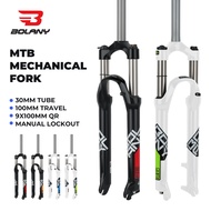 BOLANY Factory Direct Supply Mountain Bike Front Fork26-Inch27.5-Inch Aluminum Alloy Suspension Fork