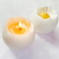 插畫香氛蠟燭-蛋殼水煮蛋1入│給你元氣滿滿-暖心肉桂X西洋梨X蜂