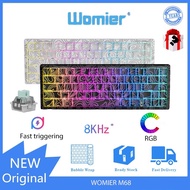 WOMIER M68HE KEY MAGNETIC SWITCH GAMING KEYBOARD WIRED 8KHZ