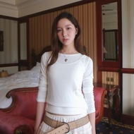 JANET STUDIO • Low-waist shirt Set