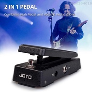 [ammoon]JOYO WAH-I Guitar Wah Pedal 2 in 1 Wah Volume Pedal Aluminum Guitar Accessories Portable Electric Guitar Effect Pedal with Wah/Volume Wah/Bypass Control