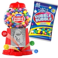 Gumball Machine for Kids 8.5" - Coin Operated Bubble Gum Machine and Toy Bank - Candy Machine Dispen