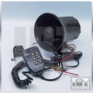 6 Sound Horn Alarm Siren Car Motorcycle Moto Kereta Saga Wira BLM FLX Hilux Vigo Kancil Kenari Alza 