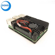 Raspberry Pi 5th thế hệ vỏ Raspberry Pi 5 hoạt động làm mát tản nhiệt CPU tốc độ quạt giáp kim loại