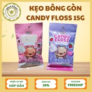 Candy Floss Cotton Candy - Made in Indonesia - 15G Bag