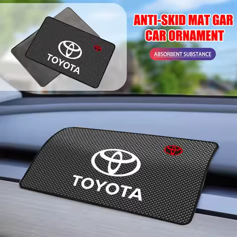 Car Dashboard Sticky Anti-Slip Mat Silicone Pad For TOYOTA Corolla Auris C-HR RAV4 Camry Land Cruise