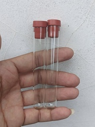 Tabung 10ml - Tabung Reaksi Kaca 10ml Tutup Karet D3V!!