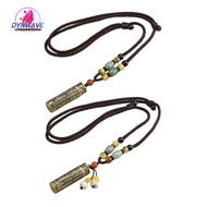 [Dynwave2] Tibetan Gawu Box Pendant Necklace Decor Tibet Amulet Buddhist Women Men Urn Necklace