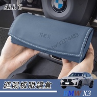 BMW X3 25-26 Style G45 Car Sun Visor Glasses Case Sunglasses Interior Decoration Accessories