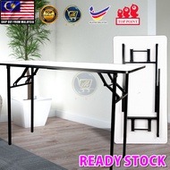 PlatMart - Round Corner Foldable Banquet Table Event / Catering / Hall / Buffet Folding Table