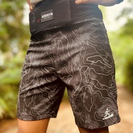 ARDSYM Countour Running Short + Includes Belt (2n1) || (UNISEX Men's and Women's Sports Shorts) || S