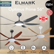 ELMARK OPTIMUS PRIME 56 Inches DC Motor 6 Blade Remote Control with 24W 3C LED Light Ceiling Fan Kip