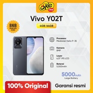 Vivo Y02T ( Ram 4/64GB ) - Garansi Resmi