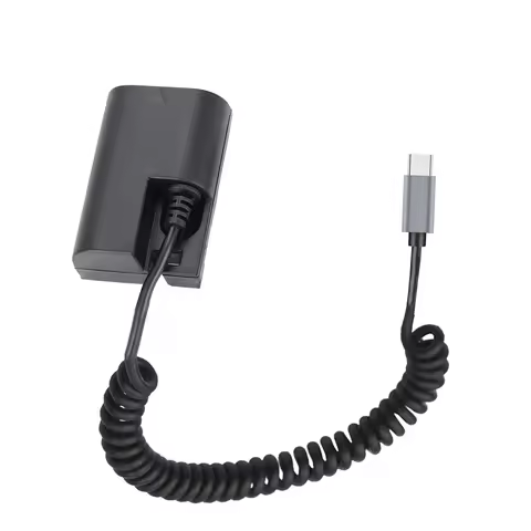 PD USB-C DR-E6 full decoding LP-E6 Dummy battery power cord kit For Canon EOS 60D 70D 80D 90D R5 7D 