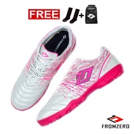 Fromzero - Sepatu Futsal Fromzero 38 - 44 Starkia Xtervolt IN White Pink Original