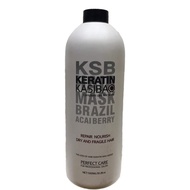 KASIBAO KSB BRAZIL ACAI BERRY Hydrolyzed KERATIN Steamer restores severely damaged hair 1000ml(2025-