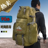 Prince Baoqi 70L Canvas Super Strong Outdoor Sports Backpack Oxford Men Hiking Bag Hiking Bag