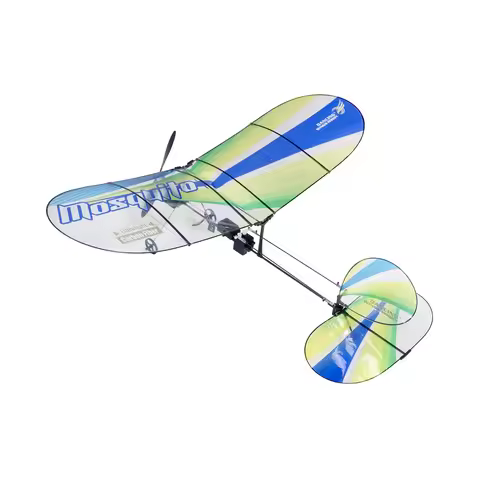 DW Hobby 360mm Mosquito Mini PET Film RC Aircraft Remote Control Plane Kit with Receiver 3ch Small R