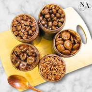 Kokojar Coklat Gelap Leleh Balang 300ml 4 Bijirin Cereal Mini Crunch, Donut Choco, Cookie Crunch, Ko