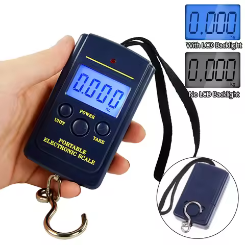 1PC Multifunctional Mini 40kg/10g Electronic Hanging Fishing Luggage Balanca Portable Digital Handy 