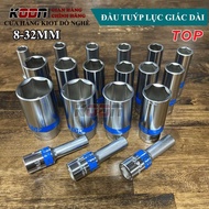 Hexagonal socket head 8-32mm long TOP all sizes
