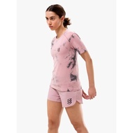 COMPRESSPORT Women's Running Tank Top PERFORMANCE Tshirt Short Sleeve Limit Eat My Dust TIE DYE ZEPH