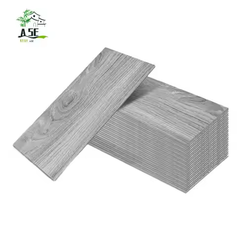 A05E-32 Pieces Of Self-Adhesive Floor Tiles Wood Grain Wall Stickers Waterproof Floor Stickers 5.9X1