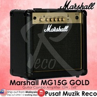 Marshall MG15G Gold Guitar Combo Amplifier 15W , 1×8*