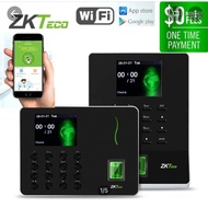 ZKTeco WL10 Biometric Fingerprint Time Attendance Machine Time Clock Recorder (Free Mobile App for Local WIFI LAN ONLY)
