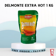 DELMONTE EXTRA HOT 1kg / DELMONTE SAUS SAMBAL EXTRA HOT / DELMONTE
